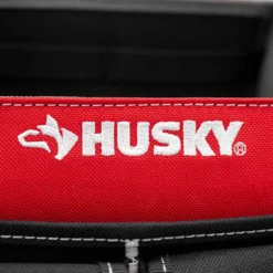 Husky 10 in. 15 Pocket Open Top Tool Bag 20 Husky 10 in. 15 Pocket Open Top Tool Bag -Gripstor Sales Store red black husky tool bags hd70010 th 76 1000
