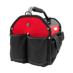 Husky 17 in. 18 Pocket Open Top Tool Bag -Gripstor Sales Store red black husky tool bags hd70017 th 40 1000