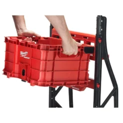 Milwaukee PACKOUT 20 in. 2-Wheel Utility Cart with (2) PACKOUT Tool Storage Crates 22 Milwaukee PACKOUT 20 in. 2-Wheel Utility Cart with (2) PACKOUT Tool Storage Crates -Gripstor Sales Store red black milwaukee modular tool storage systems 48 22 8415 48 22 8440x2 77 1000