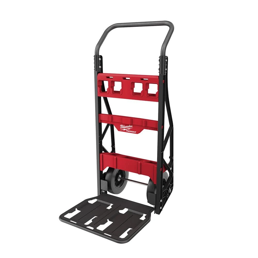 Milwaukee PACKOUT 20 in. 2-Wheel Utility Cart with (2) PACKOUT Tool Storage Crates 10 Milwaukee PACKOUT 20 in. 2-Wheel Utility Cart with (2) PACKOUT Tool Storage Crates - Image 8