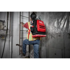 Milwaukee 15 in. PACKOUT Backpack with FASTBACK Folding Utility Knife and 50-Pack General Purpose Utility Blade Set -Gripstor Sales Store red milwaukee modular tool storage systems 48 22 8301 48 22 1504 1f 1000
