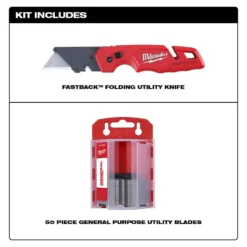 Milwaukee 15 in. PACKOUT Backpack with FASTBACK Folding Utility Knife and 50-Pack General Purpose Utility Blade Set -Gripstor Sales Store red milwaukee modular tool storage systems 48 22 8301 48 22 1504 a0 1000