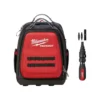 Milwaukee 15 in. PACKOUT Backpack with 7-in-1 Conduit Reaming Multi-Bit Screwdriver -Gripstor Sales Store red milwaukee modular tool storage systems 48 22 8301 48 22 2870 64 1000
