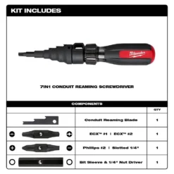 Milwaukee 15 in. PACKOUT Backpack with 7-in-1 Conduit Reaming Multi-Bit Screwdriver -Gripstor Sales Store red milwaukee modular tool storage systems 48 22 8301 48 22 2870 a0 1000