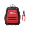 Milwaukee 15 in. PACKOUT Backpack and Combination Electricians 6-in-1 Wire Strippers Pliers -Gripstor Sales Store red milwaukee modular tool storage systems 48 22 8301 48 22 3079 64 1000