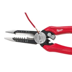 Milwaukee 15 in. PACKOUT Backpack and Combination Electricians 6-in-1 Wire Strippers Pliers -Gripstor Sales Store red milwaukee modular tool storage systems 48 22 8301 48 22 3079 66 1000
