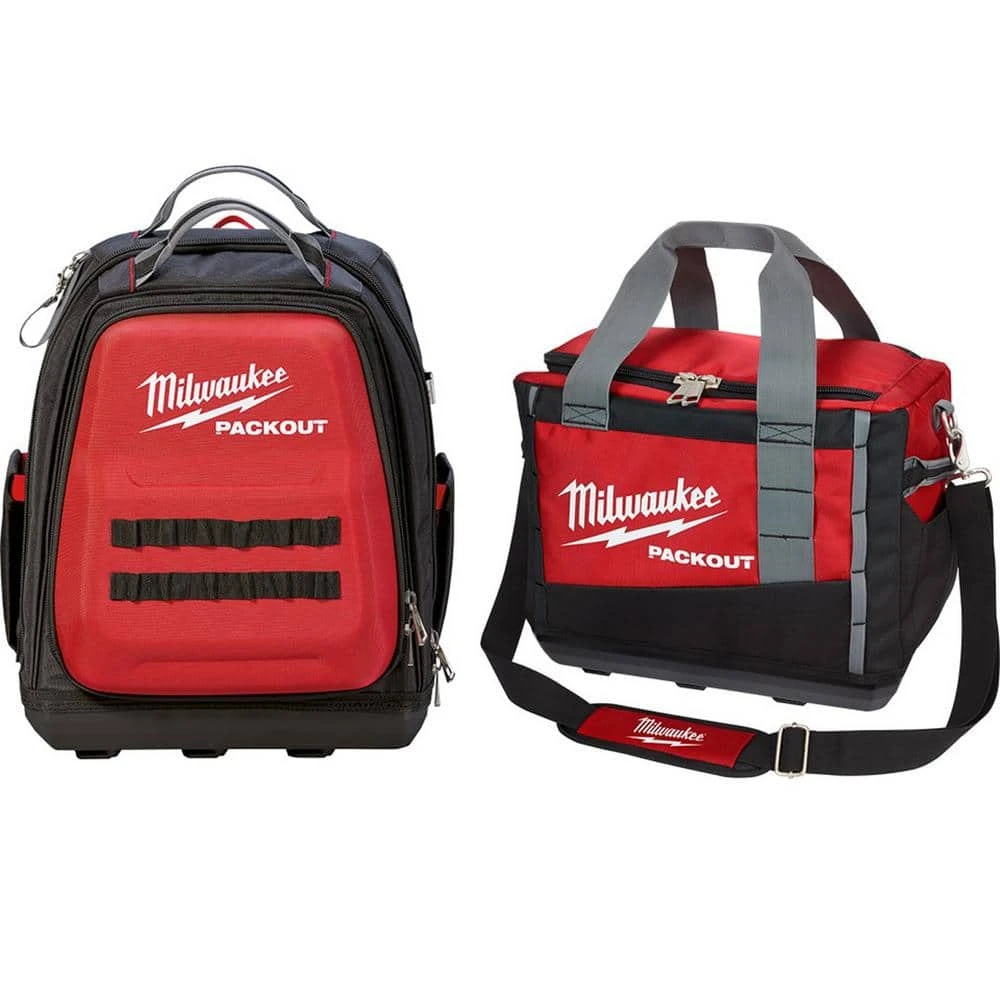 Milwaukee 15 in. PACKOUT Backpack with 15 in. Tool Bag 3 Milwaukee 15 in. PACKOUT Backpack with 15 in. Tool Bag