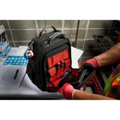 Milwaukee 15 in. PACKOUT Backpack 18 Milwaukee 15 in. PACKOUT Backpack -Gripstor Sales Store red milwaukee modular tool storage systems 48 22 8301 77 1000