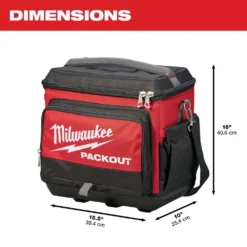 Milwaukee 15.75 in. PACKOUT Cooler Bag -Gripstor Sales Store red milwaukee modular tool storage systems 48 22 8302 40 1000