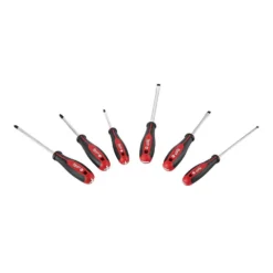 Milwaukee 10 in. PACKOUT Tote with Screwdriver Set (6-Pieces) -Gripstor Sales Store red milwaukee modular tool storage systems 48 22 8310 48 22 2706 44 1000