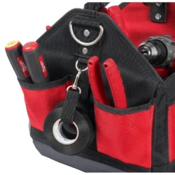 Milwaukee 10 in. PACKOUT Tote with 11-in-1 Multi-Tip Screwdriver with Square Drive Bits -Gripstor Sales Store red milwaukee modular tool storage systems 48 22 8310 48 22 2761 4f 1000