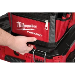 Milwaukee 10 in. PACKOUT Tote with 11-in-1 Multi-Tip Screwdriver with Square Drive Bits -Gripstor Sales Store red milwaukee modular tool storage systems 48 22 8310 48 22 2761 66 1000