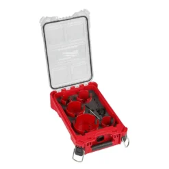 Milwaukee 10 in. PACKOUT Tote BIG HAWG Carbide Hole Saw Kit with PACKOUT Case (9-Piece) -Gripstor Sales Store red milwaukee modular tool storage systems 48 22 8310 49 56 9295 77 1000