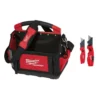 Milwaukee 15 in. PACKOUT Tote with FASTBACK 6-In-1 Folding Utility Knife and FASTBACK Compact Folding Utility Knife Set -Gripstor Sales Store red milwaukee modular tool storage systems 48 22 8315 48 22 1505q 64 1000