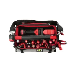 Milwaukee 15 in. PACKOUT Tote with 6-in-1 Wire Strippers Pliers and Screwdriver Set (10-Piece) -Gripstor Sales Store red milwaukee modular tool storage systems 48 22 8315 48 22 2718 48 22 3079 66 1000