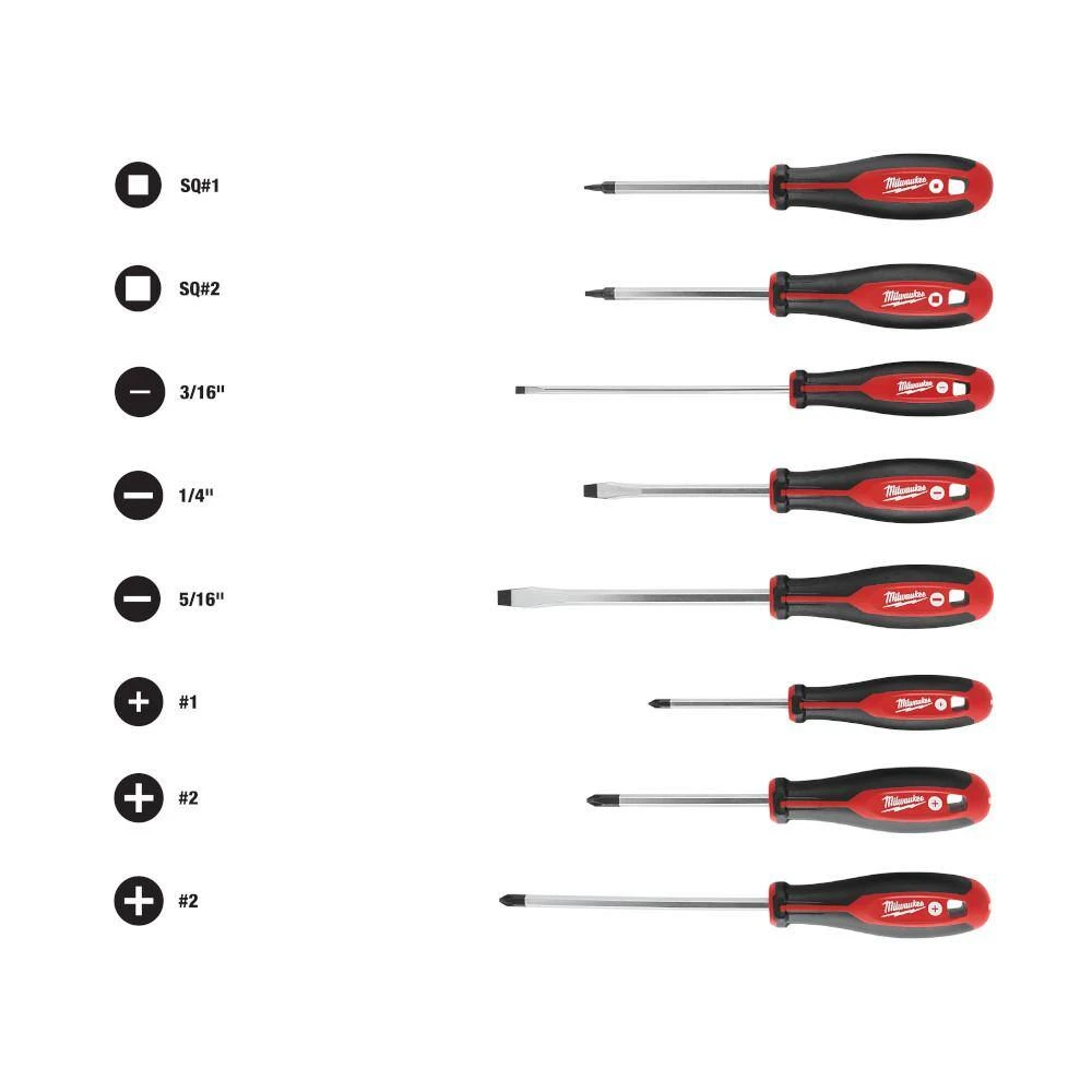 Milwaukee 15 in. Packout Tote with Screwdriver Set (8-Piece) 10 Milwaukee 15 in. Packout Tote with Screwdriver Set (8-Piece) - Image 8