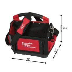 Milwaukee 15 in. PACKOUT Tote with 6-in-1 Wire Stripper Pliers -Gripstor Sales Store red milwaukee modular tool storage systems 48 22 8315 48 22 3079 a0 1000