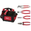 Milwaukee PACKOUT Tote With Pliers Set (4-Piece) -Gripstor Sales Store red milwaukee modular tool storage systems 48 22 8315 48 22 6331 48 22 3079 64 1000