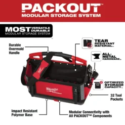 Milwaukee 20 in. PACKOUT Tote with Screwdriver Set (11-Piece) 16 Milwaukee 20 in. PACKOUT Tote with Screwdriver Set (11-Piece) -Gripstor Sales Store red milwaukee modular tool storage systems 48 22 8320 48 22 2710 e1 1000