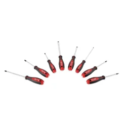 Milwaukee 20 in. PACKOUT Tote with Screwdriver Set (8-Piece) -Gripstor Sales Store red milwaukee modular tool storage systems 48 22 8320 48 22 2718 44 1000