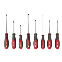 Milwaukee 20 in. PACKOUT Tote with Screwdriver Set (8-Piece) -Gripstor Sales Store red milwaukee modular tool storage systems 48 22 8320 48 22 2718 c3 1000
