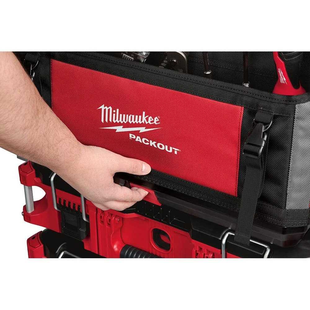 Milwaukee 20 in. PACKOUT Tote with 6-in-1 Wire Stripper Pliers 11 Milwaukee 20 in. PACKOUT Tote with 6-in-1 Wire Stripper Pliers - Image 9