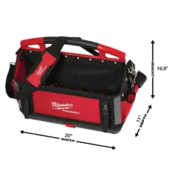 Milwaukee 20 in. PACKOUT Tote with 3-Piece Pliers Kit -Gripstor Sales Store red milwaukee modular tool storage systems 48 22 8320 48 22 6331 40 1000