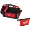 Milwaukee 20 in. PACKOUT Tote with Tool Bag -Gripstor Sales Store red milwaukee modular tool storage systems 48 22 8320 48 22 8180 64 1000