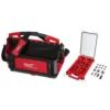 Milwaukee 20 in. PACKOUT Tote with SHOCKWAVE Impact Duty Alloy Steel Screw Driver Bit Set with PACKOUT Case (100-Piece) -Gripstor Sales Store red milwaukee modular tool storage systems 48 22 8320 48 32 4082 64 1000