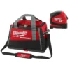 Milwaukee 20 in. PACKOUT Tool Bag with 25 ft. Compact Tape Measure -Gripstor Sales Store red milwaukee modular tool storage systems 48 22 8322 48 22 6625 64 1000