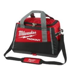 Milwaukee 20 in. PACKOUT Tool Bag and SHOCKWAVE Impact Duty Alloy Steel Screw Driver Bit Set with PACKOUT Case (100-Piece) -Gripstor Sales Store red milwaukee modular tool storage systems 48 22 8322 48 32 4082 a0 1000