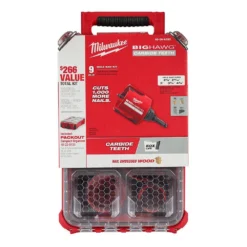 Milwaukee 20 in. PACKOUT Tool Bag with BIG HAWG Carbide Hole Saw Kit with PACKOUT Case (9-Piece) -Gripstor Sales Store red milwaukee modular tool storage systems 48 22 8322 49 56 9295 77 1000