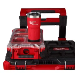 Milwaukee PACKOUT Red 20 oz. Tumbler -Gripstor Sales Store red milwaukee modular tool storage systems 48 22 8392r 77 1000