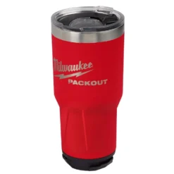 Milwaukee PACKOUT Red 30 oz. Tumbler -Gripstor Sales Store red milwaukee modular tool storage systems 48 22 8393r 1d 1000