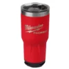 Milwaukee PACKOUT Red 30 oz. Tumbler -Gripstor Sales Store red milwaukee modular tool storage systems 48 22 8393r 64 1000