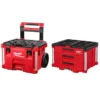 Milwaukee PACKOUT 22 in. Rolling Tool Box and 22 in. 3-Drawer -Gripstor Sales Store red milwaukee modular tool storage systems 48 22 8426 8443 64 1000