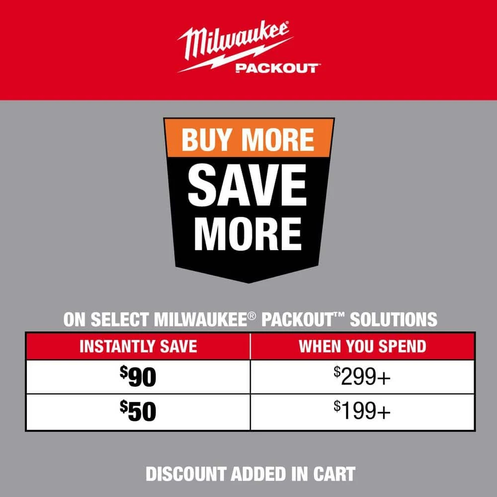 Milwaukee PACKOUT 22 in. Modular XL Tool Box 13 Milwaukee PACKOUT 22 in. Modular XL Tool Box - Image 11