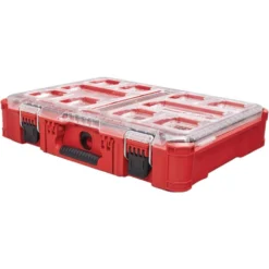 Milwaukee PACKOUT 11-Compartment Small Parts Organizer (3-Pack) -Gripstor Sales Store red milwaukee modular tool storage systems 48 22 8430x3 76 1000