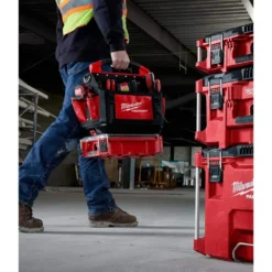Milwaukee PACKOUT 5-Compartments Small Parts Organizer (3-Pack) -Gripstor Sales Store red milwaukee modular tool storage systems 48 22 8435x3 1f 1000