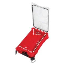 Milwaukee PACKOUT 5-Compartments Small Parts Organizer (3-Pack) -Gripstor Sales Store red milwaukee modular tool storage systems 48 22 8435x3 a0 1000