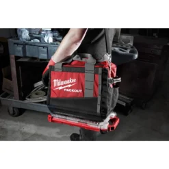 Milwaukee PACKOUT 5-Compartment Low-Profile Compact Small Parts Organizer (5-Pack) -Gripstor Sales Store red milwaukee modular tool storage systems 48 22 8436x5 77 1000