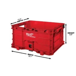 Milwaukee Packout Tool Storage Crate (2-Pack) -Gripstor Sales Store red milwaukee modular tool storage systems 48 22 8440x2 40 1000