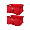 Milwaukee Packout Tool Storage Crate (2-Pack) -Gripstor Sales Store red milwaukee modular tool storage systems 48 22 8440x2 64 1000