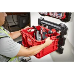 Milwaukee Packout Tool Storage Crate (2-Pack) -Gripstor Sales Store red milwaukee modular tool storage systems 48 22 8440x2 66 1000