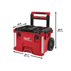 Milwaukee PACKOUT Rolling Tool Box with Tote and Organizers -Gripstor Sales Store red milwaukee tool bags 48 22 8315 48 22 8435 48 22 8430 48 22 8 44 1000