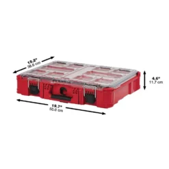 Milwaukee PACKOUT Rolling Tool Box with Tote and Organizers -Gripstor Sales Store red milwaukee tool bags 48 22 8315 48 22 8435 48 22 8430 48 22 8 4f 1000