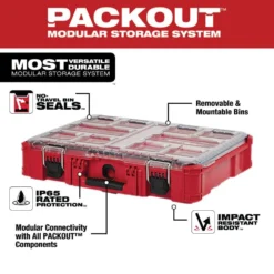 Milwaukee PACKOUT Rolling Tool Box with Tote and Organizers -Gripstor Sales Store red milwaukee tool bags 48 22 8315 48 22 8435 48 22 8430 48 22 8 a0 1000