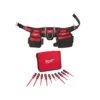 Milwaukee Electrician's Work Belt and 1000-Volt Insulated Screwdriver Set (10-Piece)