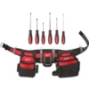 Milwaukee Adjustable Electricians Work Belt with 6-Piece Screwdriver Set 1 Milwaukee Adjustable Electricians Work Belt with 6-Piece Screwdriver Set -Gripstor Sales Store red milwaukee tool belts 48 22 8110 48 22 2706 64 1000