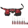 Milwaukee Adjustable Electricians Waist Tool Belt with Screwdriver Set (11-Piece) -Gripstor Sales Store red milwaukee tool belts 48 22 8110 48 22 2710 64 1000